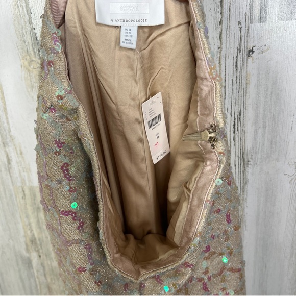 NEW! Anthropologie Sequin Showstopper Wide‎ Leg Pants - Picture 7 of 17